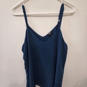 Topshop Blue Women's Camisole Top